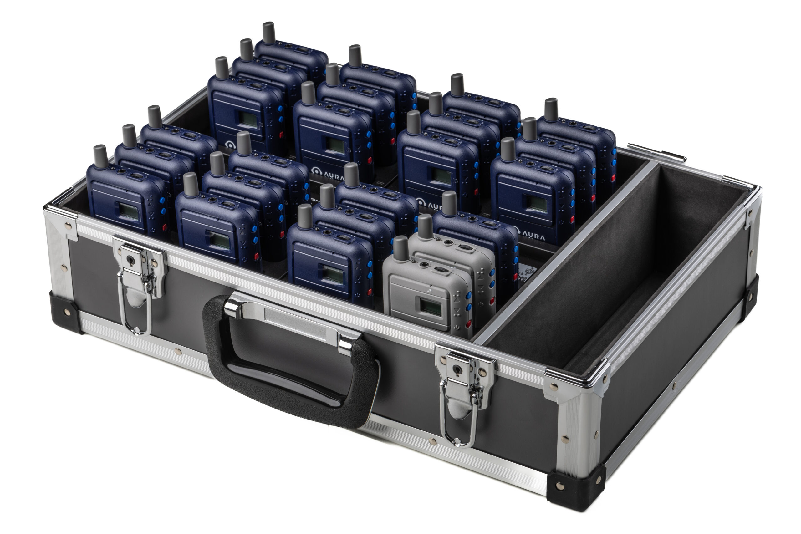 Aura Guide töltő- és szállítókoffer